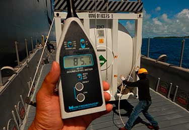 CIH performing EHS survey in Okinawa, Japan