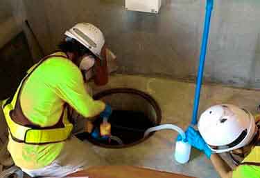 PFOS sampling in a military base in Okinawa, Japan